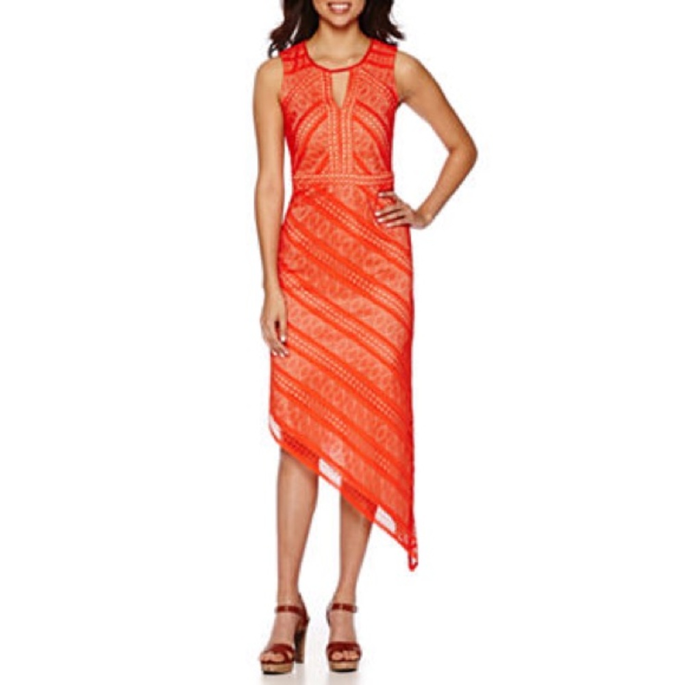 Bisou Bisou assymetrical dress